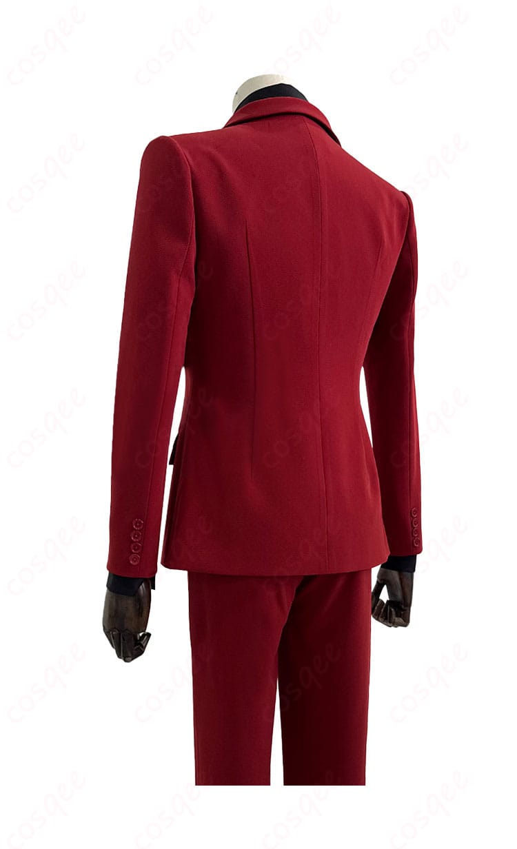 ミヒャエル・カイザー コスプレ衣装、背面のデザインと仕上がりが詳細にわかります。