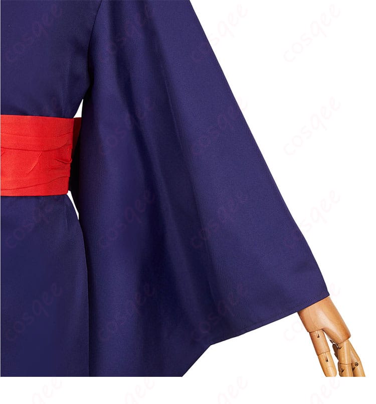 花子くん 浴衣 コスプレ衣装の衣袖装飾細部