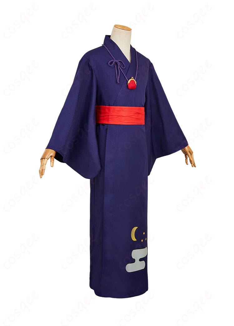 花子くんの浴衣コスプレ衣装右側の詳細画像