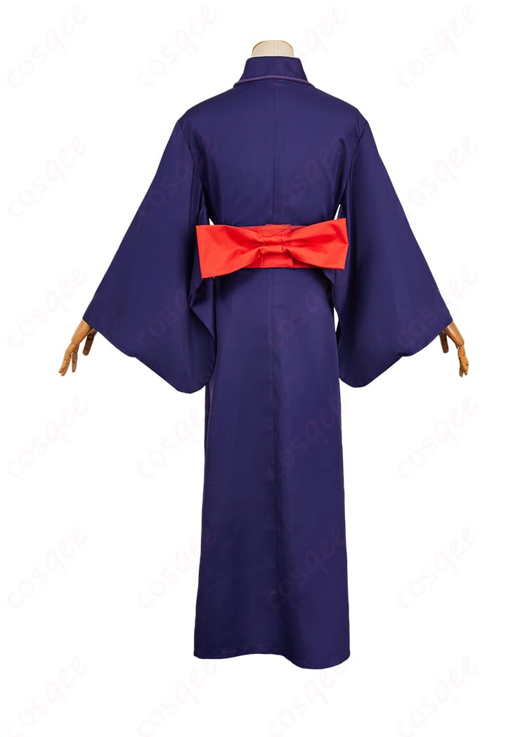 花子くんの浴衣コスプレ衣装の背面画像