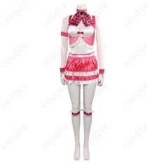 鉄拳のリリになりきるお嬢様コーデ 衣装セット｜白が映える美シルエット - 1枚目の画像（サムネイル）