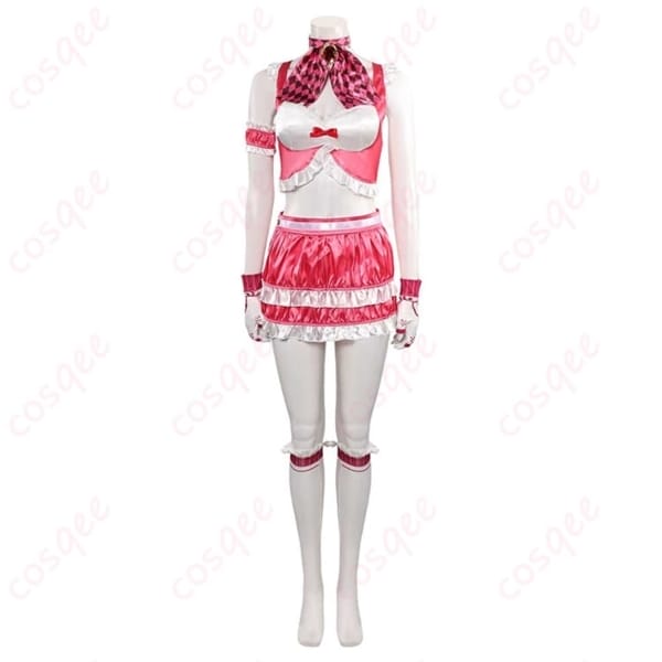 鉄拳のリリになりきるお嬢様コーデ 衣装セット｜白が映える美シルエット