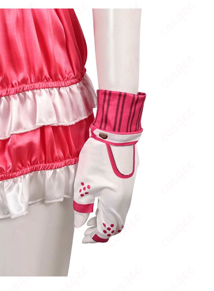 手套装饰细节图 | リリ コスプレ衣装の手袋の装飾ディテール。エレガントな手元を演出。