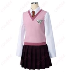 ダンガンロンパV3 赤松楓 コスプレ衣装 学園ガールの清楚感を端正に再現｜XS–XL - 1枚目の画像（サムネイル）