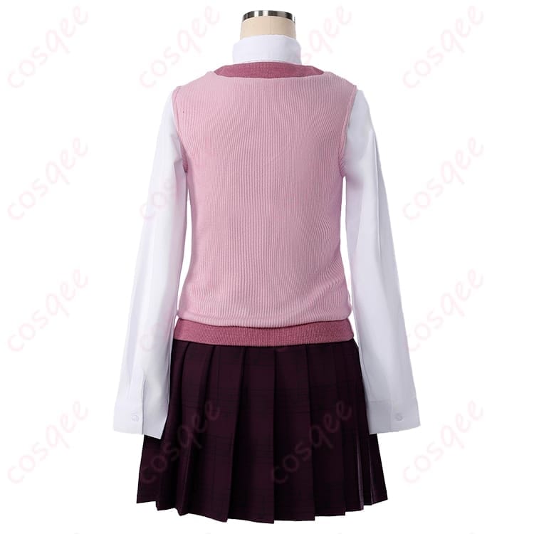 ダンガンロンパV3 赤松楓 コスプレ衣装 学園ガールの清楚感を端正に再現｜XS–XL - 3枚目の画像