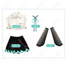 VOCALOID 初音ミク NT版コスプレ衣装 近未来ポップな配色で写真映えも着心地も両立 - 6枚目の画像（サムネイル）