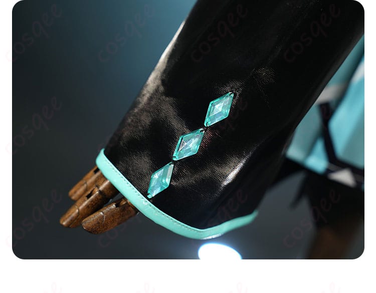 ヘアアクセサリーの詳細 - 初音ミクコスプレ衣装のヘアピン。衣装にぴったりなアクセサリー。