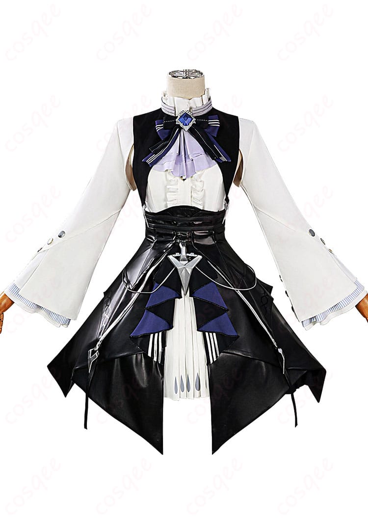 ゼンレスゾーンゼロ ビビアン コスプレ衣装 正面図。鮮やかなカラーと精密な仕上がりで、アニメキャラクターの雰囲気を再現。