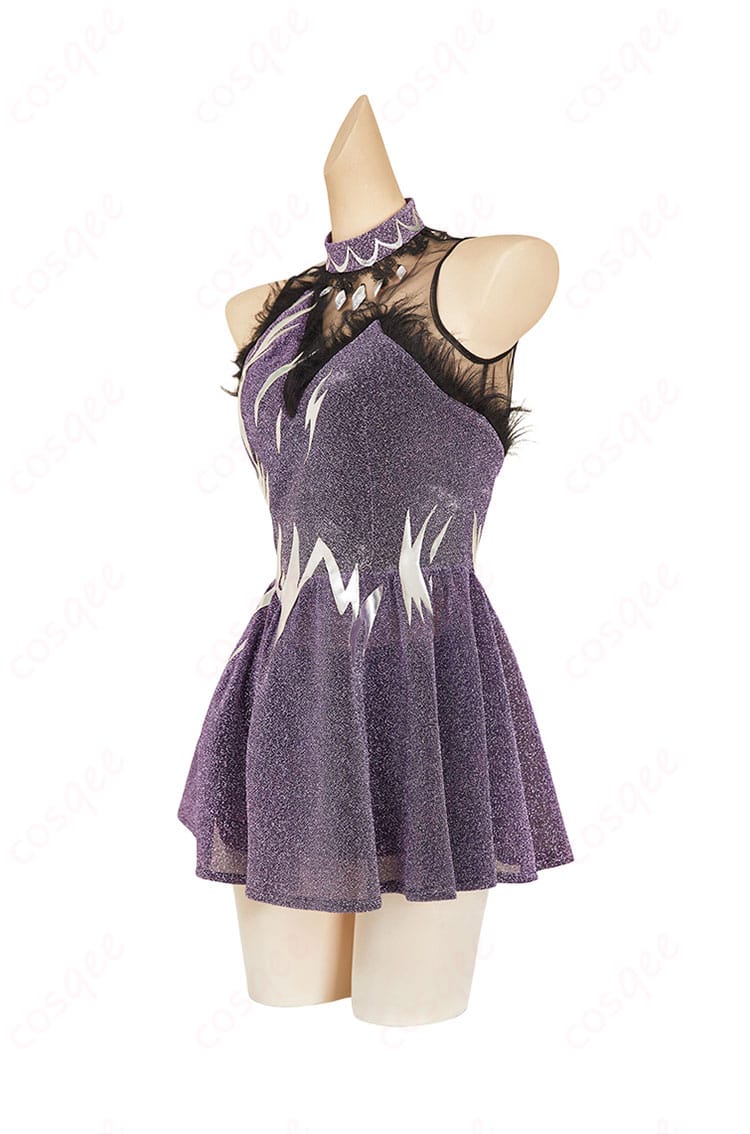 商品左側図｜狼嵜光のフィギュアスケート衣装の左側からの視点