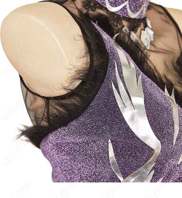 袖口装飾の詳細｜フィギュアスケート衣装の袖口に施された装飾