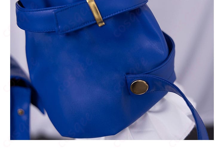 衣装の袖部分の装飾。キャラクターの特徴がしっかり表現されています。