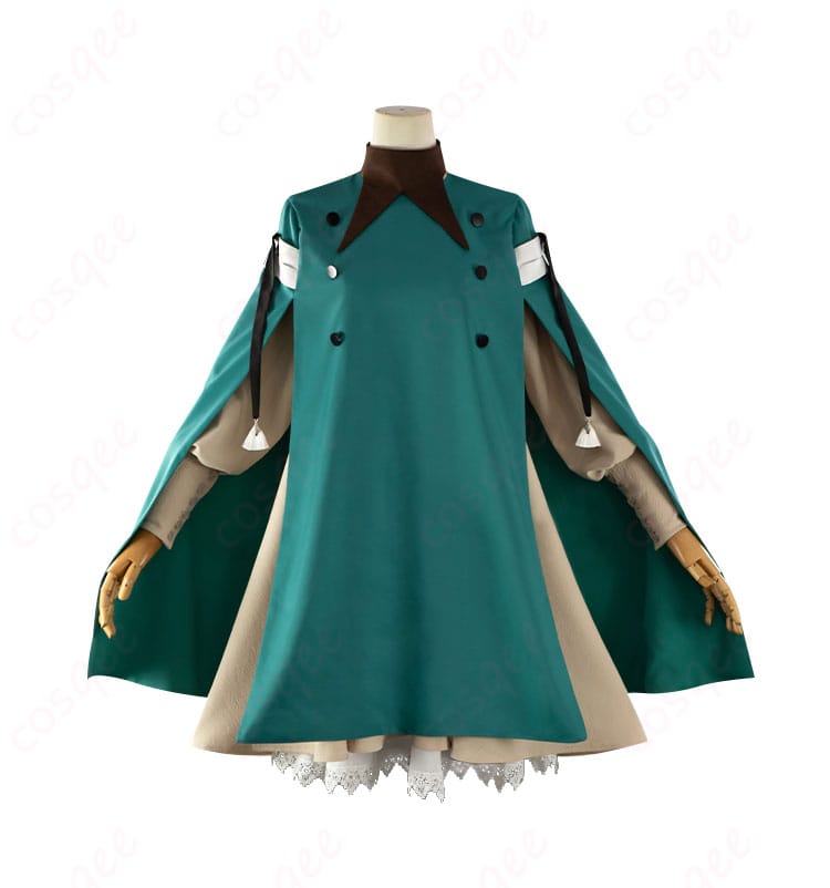 商品正面図 - 高い再現度を誇るコスプレ衣装の正面図。細部まで丁寧に作り込まれています。