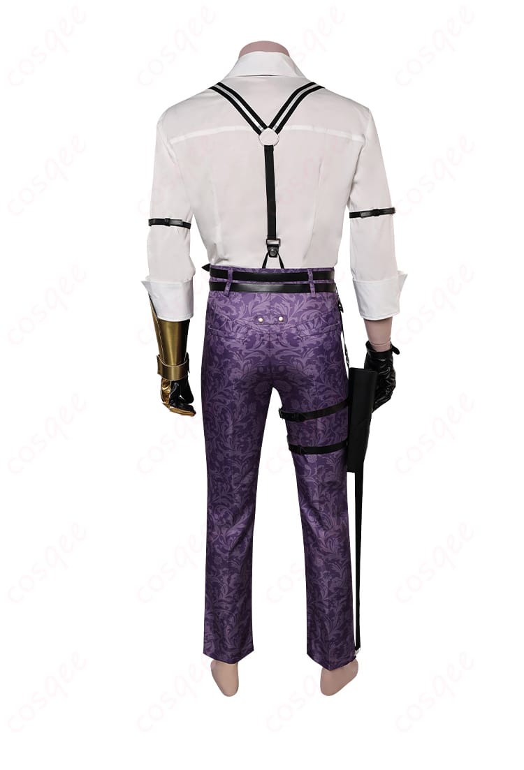 ヴィンセント・ヴァレンタイン コスプレ衣装の背面。ディテールにこだわった完璧な仕上がりです。