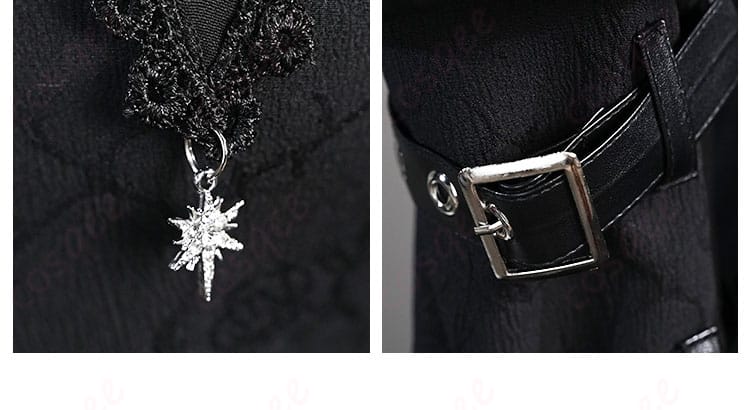 プロジェクトセカイ 東雲絵名 コスプレ衣装 胸飾りと腕飾りの細部デザイン 高級感のある仕上げ