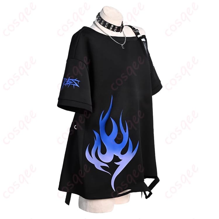 プロセカ 白石杏 フューエル衣装 コスプレ｜ストリート感強めで写真映え、動きやすくイベントに最適 - 2枚目の画像