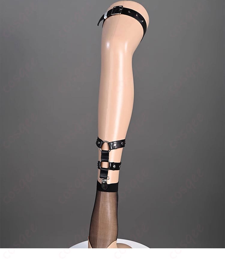 白石杏コスプレ衣装の足飾り。細部まで再現された足元のアクセサリー、コスプレにぴったり。