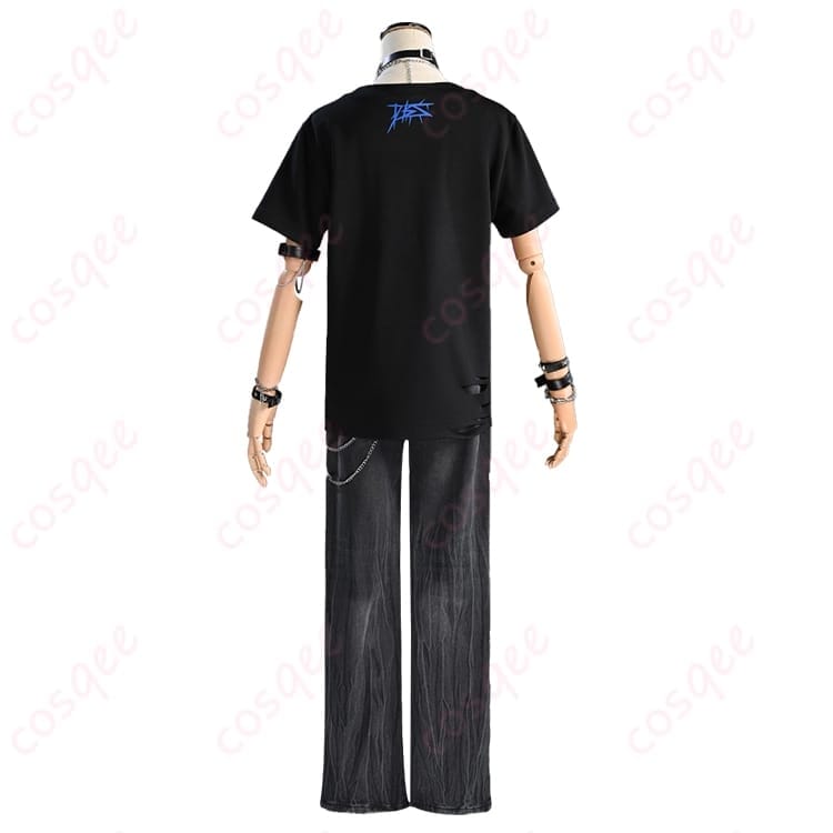 プロセカ 東雲彰人 フューエルVer コスプレ 衣装一式で即キマるストリートロック - 3枚目の画像