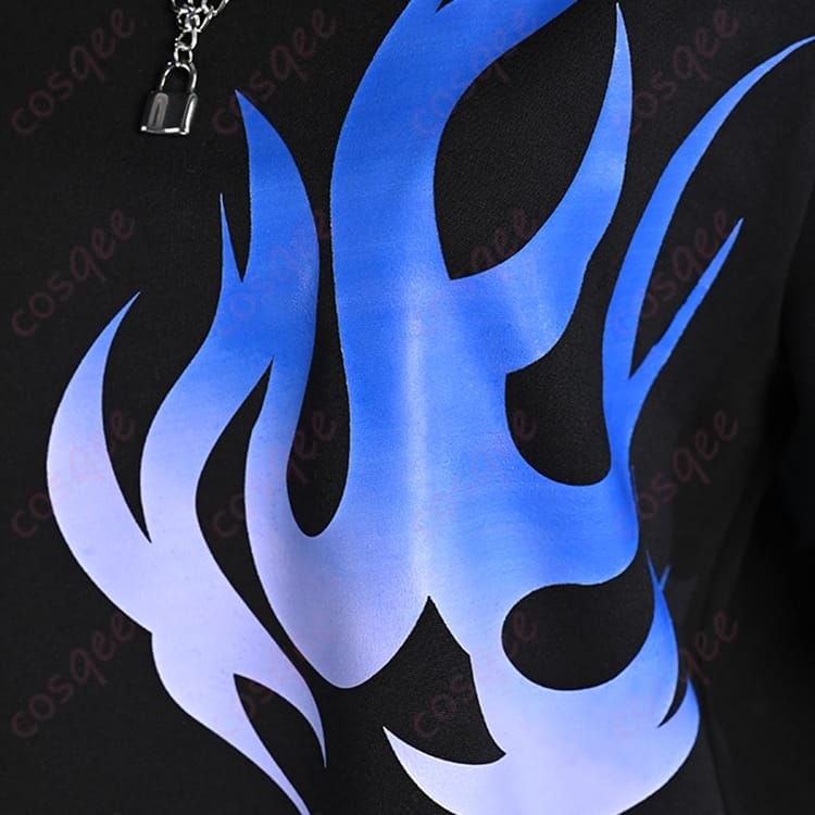 プロセカ 東雲彰人 フューエルVer コスプレ 衣装一式で即キマるストリートロック - 5枚目の画像