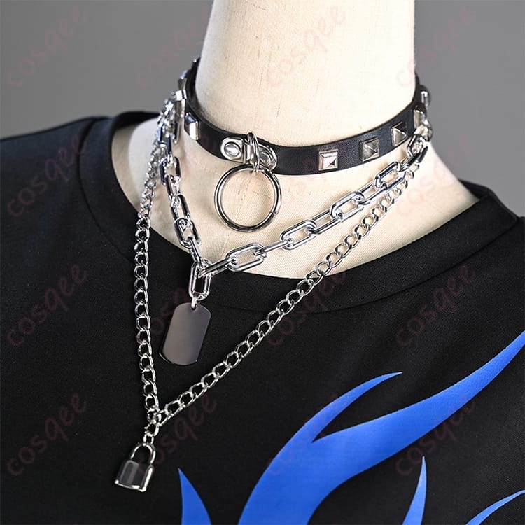 プロセカ 東雲彰人 フューエルVer コスプレ 衣装一式で即キマるストリートロック - 4枚目の画像