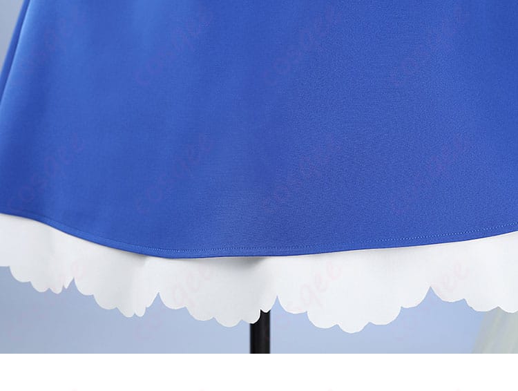 カードキャプターさくら 木之本桜 コスプレ衣装 スカートの装飾ディテール