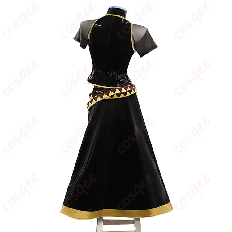 VOCALOID 巡音ルカ コスプレ衣装 艶感とステージ映えを両立した女性らしい一着 - 3枚目の画像