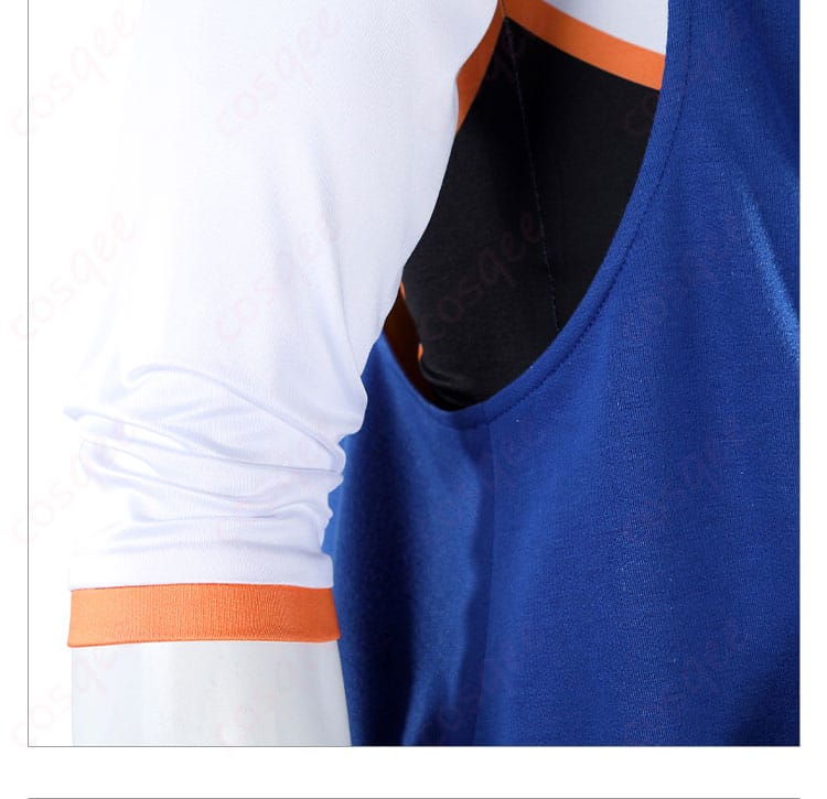 ルーク コスプレ衣装 袖口装飾のディテール。キャラクターの魅力的なデザイン。