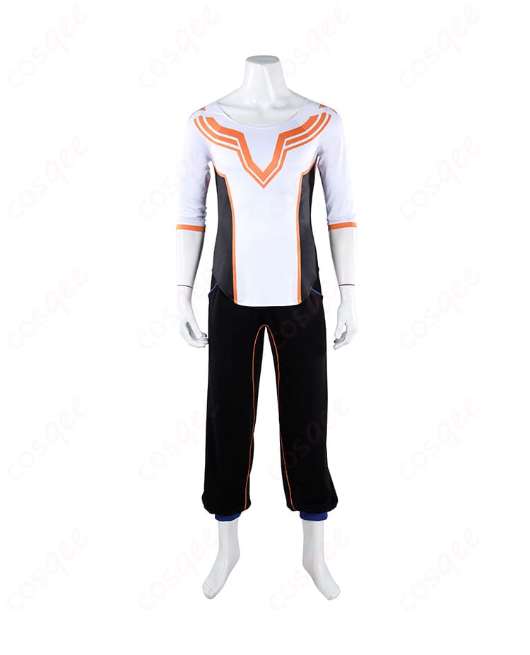 ルーク コスプレ衣装 内搭服の前面ディテール。服の質感とディテール。