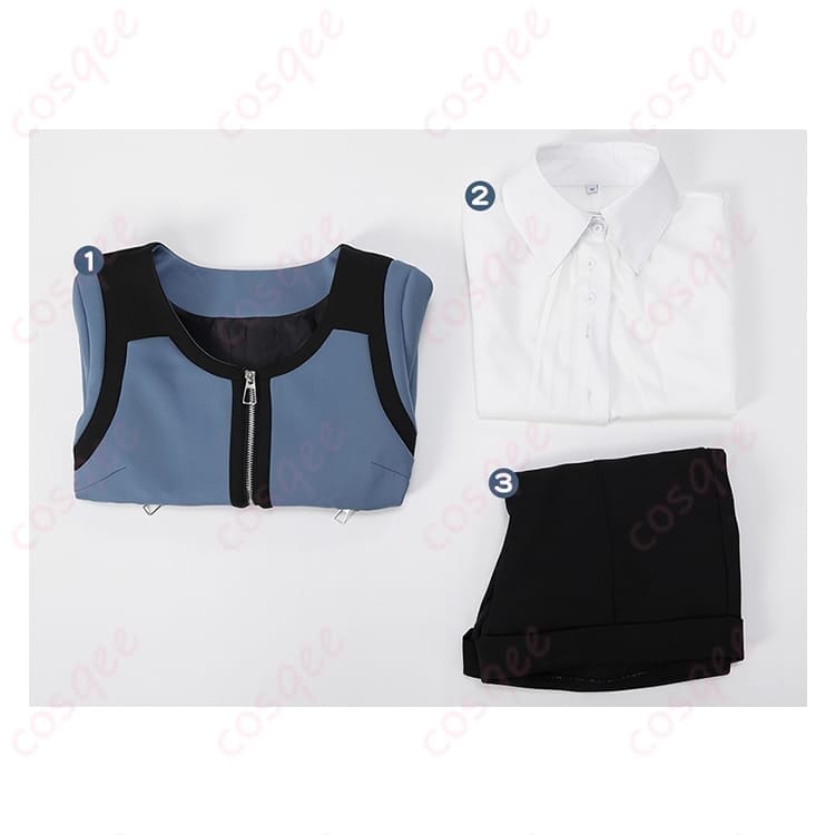 東京喰種 霧嶋董香 コスプレ衣装 ダーククールに決まる上下一式 - 6枚目の画像