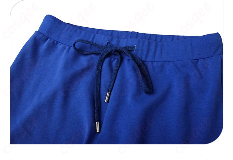 スパイダーマン コスプレ衣装 ズボンのディテール、スパイダーマンの特徴的なデザインを再現