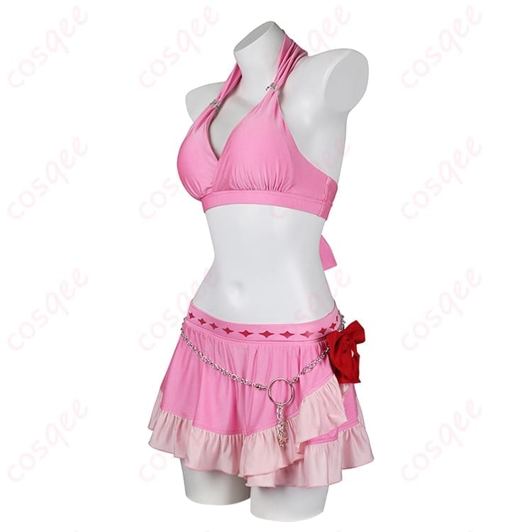 FF7リバースのエアリスを華やかに表現するピンキーマーメイド水着｜写真映えと着やすさを両立 - 3枚目の画像