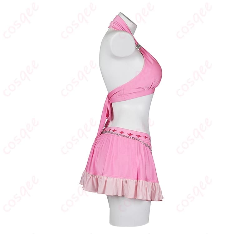 FF7リバースのエアリスを華やかに表現するピンキーマーメイド水着｜写真映えと着やすさを両立 - 2枚目の画像