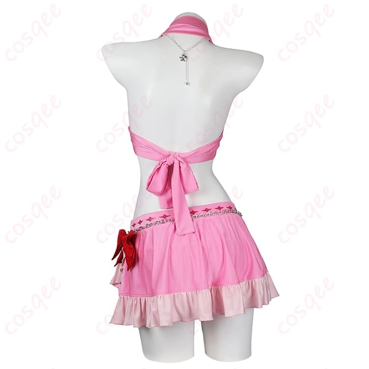 FF7リバースのエアリスを華やかに表現するピンキーマーメイド水着｜写真映えと着やすさを両立 - 4枚目の画像