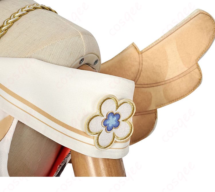 トリビー コスプレ衣装肩花装飾 - 目を引く花の装飾が、キャラクターの魅力を倍増させます。