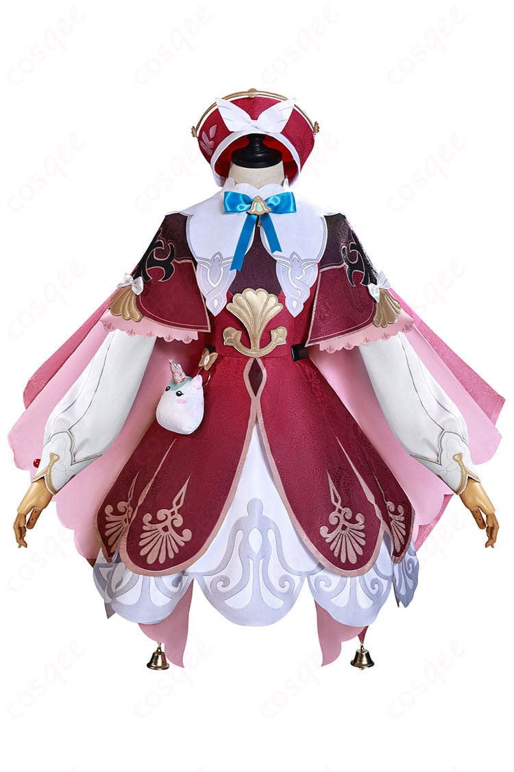 ヒアンシー コスプレ衣装の正面詳細。高品質なデザインと精緻な仕上げで、ゲームのキャラクターを忠実に再現。