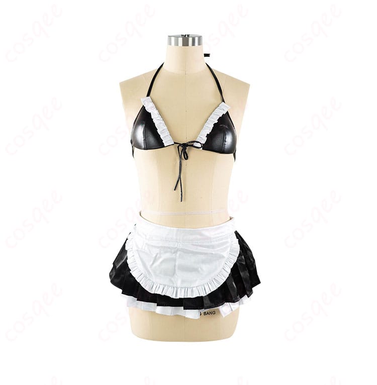 イノセントメイドコスプレ衣装の内衣装飾の詳細。精緻なデザインが特徴で、ゲームキャラクターを忠実に再現しています。