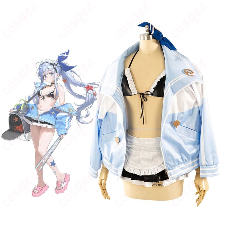 NIKKE アンカーのイノセントメイドコスプレ衣装とキャラクターのイメージを融合させた画像。ゲームの忠実な再現で、コスプレに最適なアイテムです。