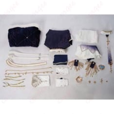 ホロライブ 白上フブキ KING衣装 コスプレ｜白黒ゴージャスで写真映え、着やすくイベント向き - 8枚目の画像（サムネイル）