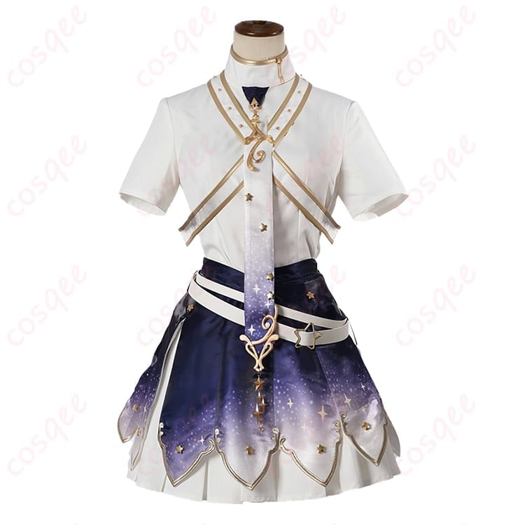 ホロライブ 白上フブキ KING衣装 コスプレ｜白黒ゴージャスで写真映え、着やすくイベント向き - 6枚目の画像