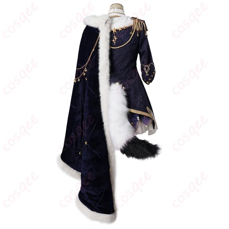 ホロライブ 白上フブキ KING衣装 コスプレ｜白黒ゴージャスで写真映え、着やすくイベント向き - 3枚目の画像