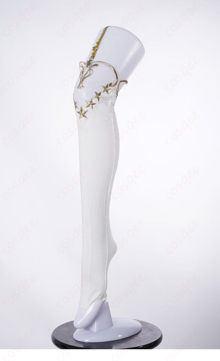 白上フブキキング衣装にぴったりの靴、前面デザインと細部までこだわり