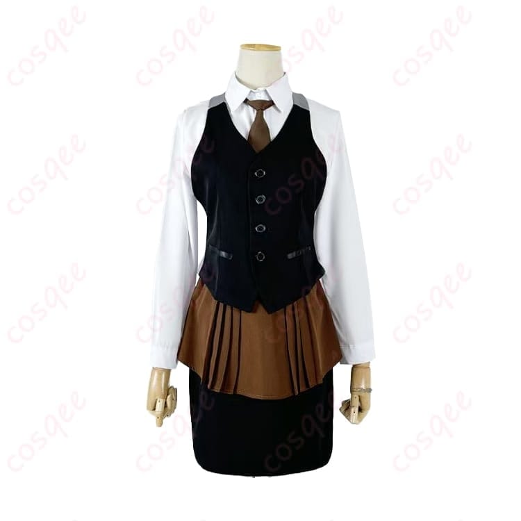 東京喰種 霧嶋董香の学園制服コスプレ｜端正シルエットで写真映え、S〜XXL対応 - 1枚目の画像