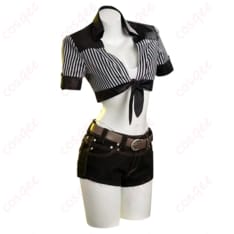 FF7リバースのティファになりきる水着コートセット 撮影もイベントも動きやすく映える一着 - 2枚目の画像（サムネイル）