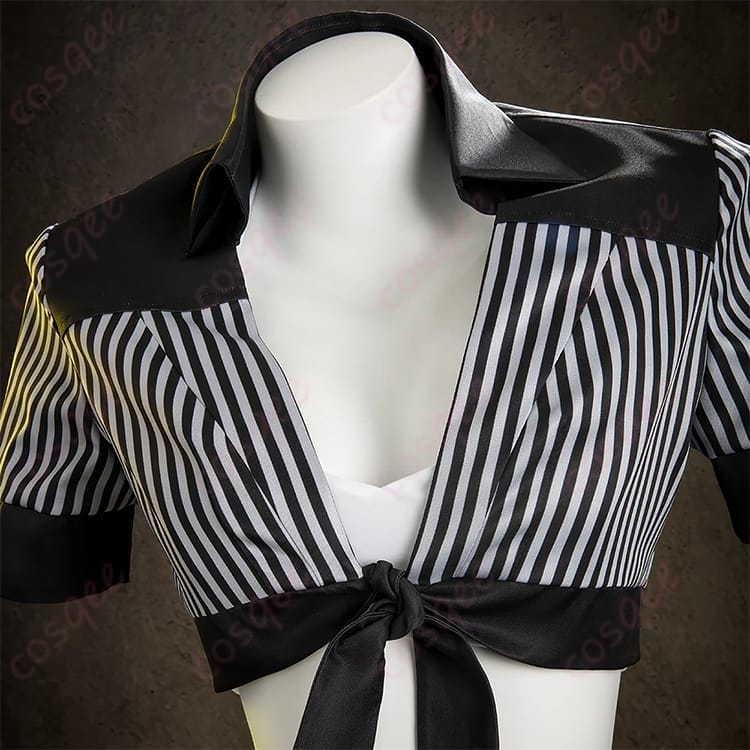 FF7リバースのティファになりきる水着コートセット 撮影もイベントも動きやすく映える一着 - 6枚目の画像