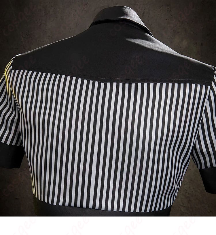 ティファ・ロックハート コスプレ衣装 背面ディテール。グラマラスホエール水着スタイル。