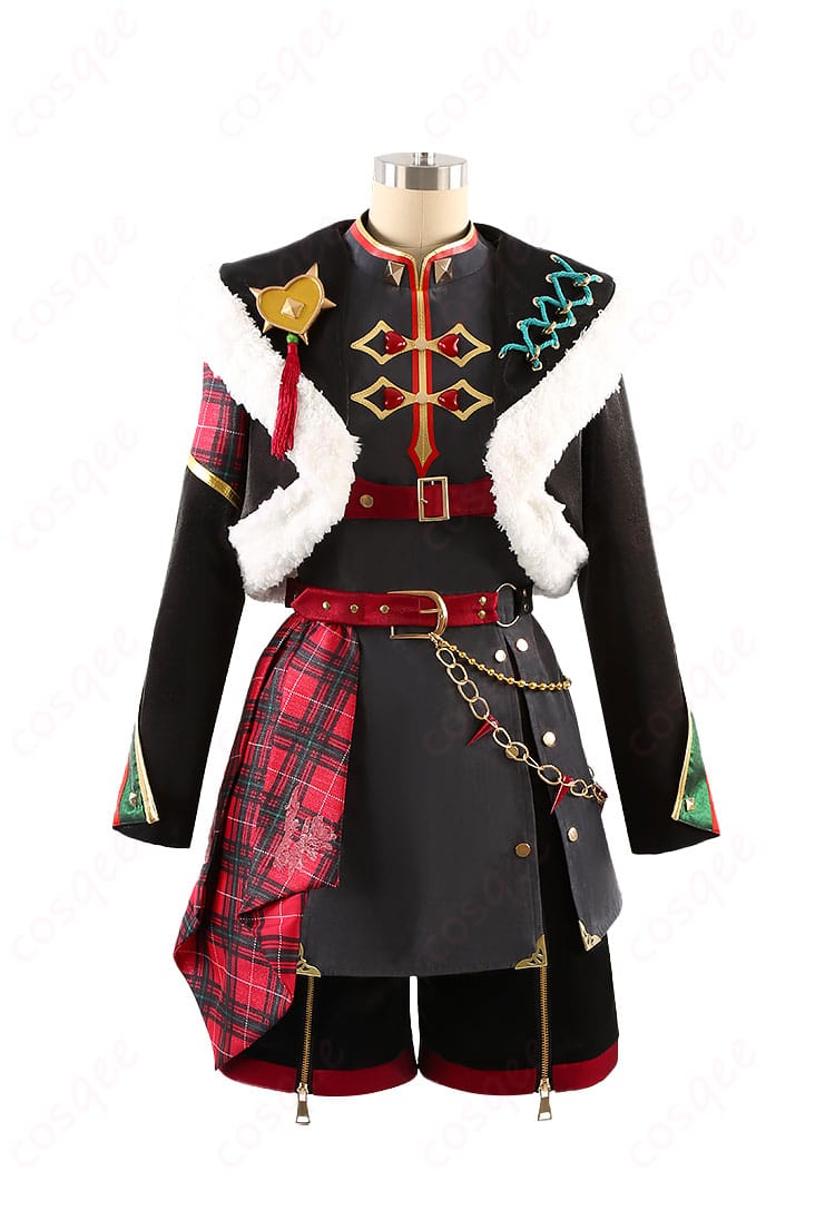 あんさんぶるスターズ!! コスプレ衣装 正面図。衣装のデザインやディテールがよくわかります。快適で高忠実度なコスプレ衣装。