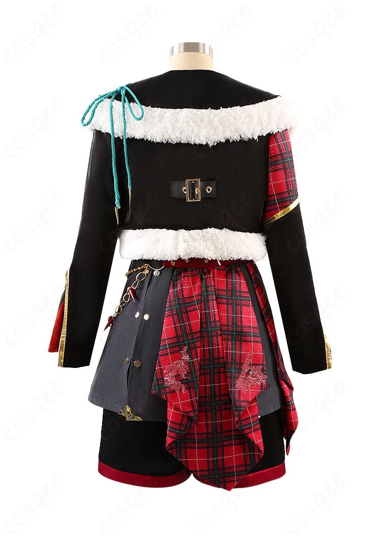 あんさんぶるスターズ!! コスプレ衣装 背面図。服装の後ろ姿や装飾の詳細が見えます。バックスタイルの美しさが際立ちます。