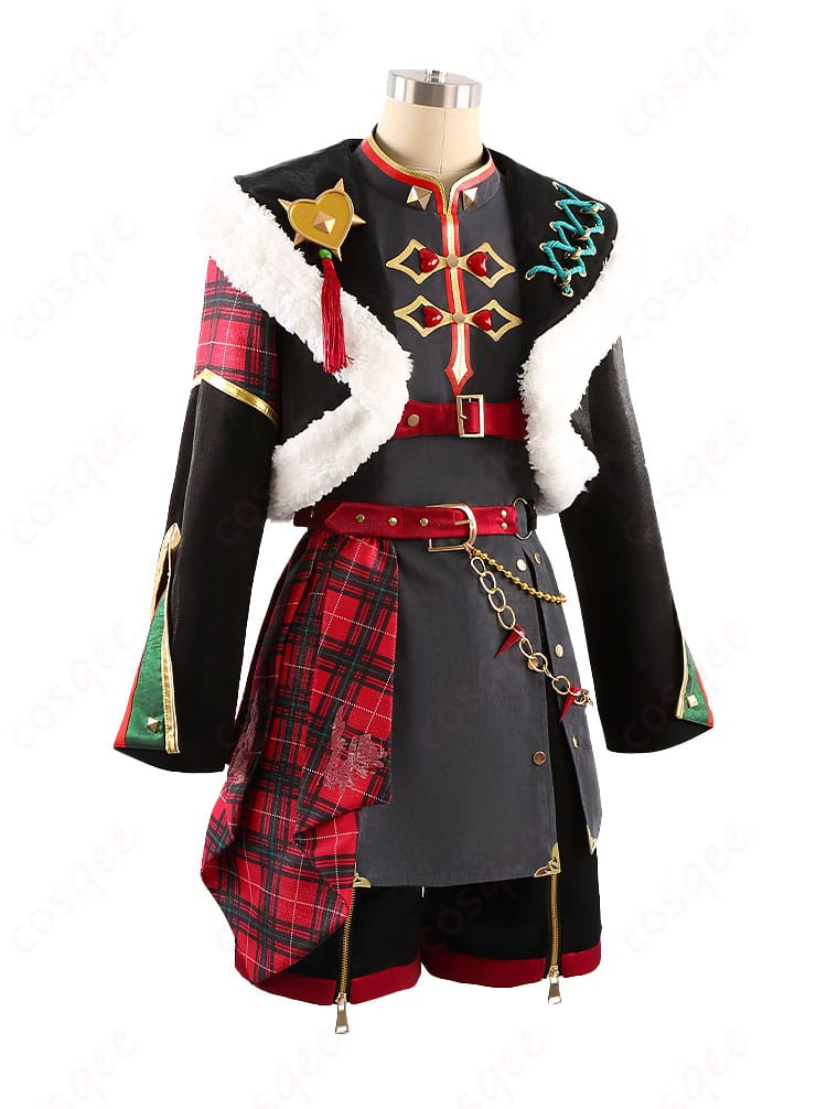 あんさんぶるスターズ!! コスプレ衣装 側面図。各部の縫製やデザインの特徴が確認できます。