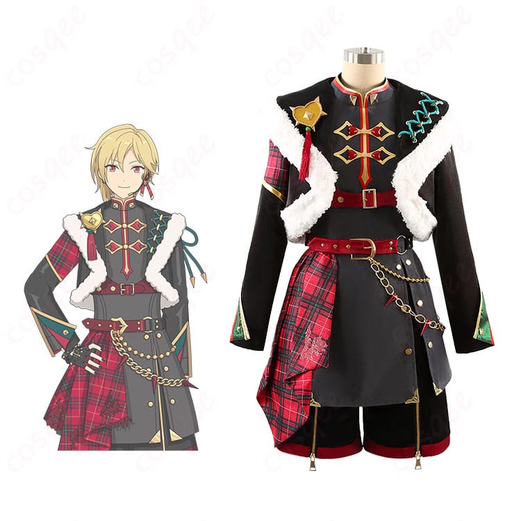 あんさんぶるスターズ!! コスプレ衣装 仁兎なずな・天満光・真白友也・紫之創 キャラクター衣装の全体図。コスプレイベントや撮影に最適。