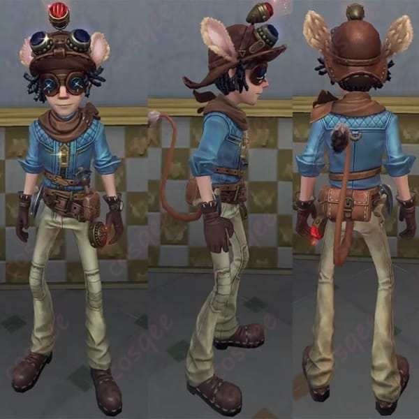 第五人格 ノートン・キャンベル 両面盗賊 コスプレ衣装 スチームパンク映えでイベント主役に