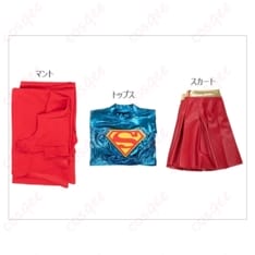 スーパーガールのカーラ・ゾー＝エル衣装 赤青ゴールドが映える写真映えコスプレ - 8枚目の画像（サムネイル）